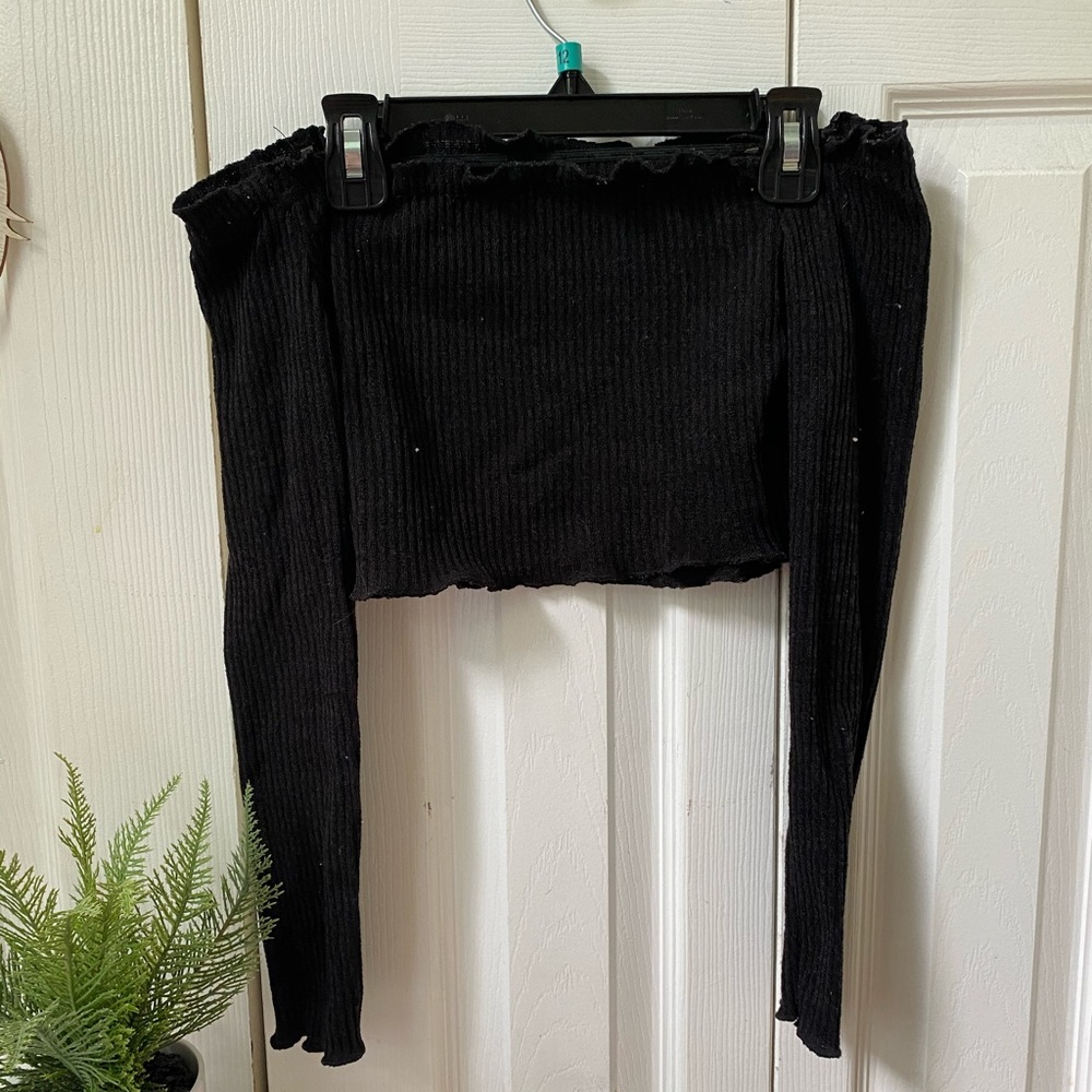 Off the shoulder Crop Top